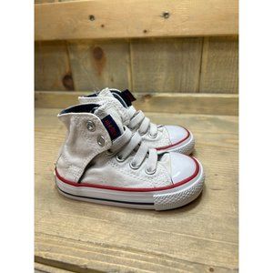 US5 / 12.5cm Converse CT Easy Slip Infant Shoes White-Navy Blue-Red 717663f